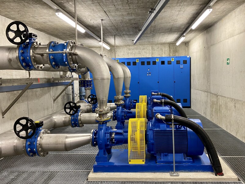 Anlagen Stufenpumpwerk Sedel 2